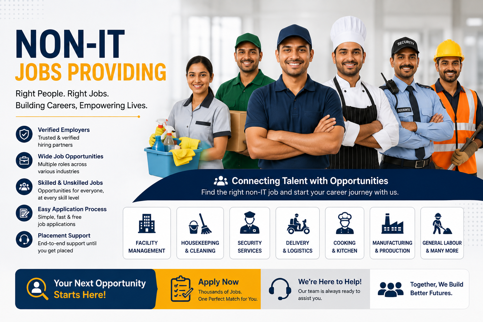 Non-IT Jobs Providing